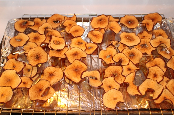 Dried apples 